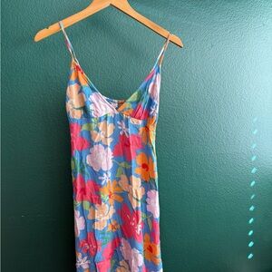 Billabong Floral Spaghetti Strap Dress